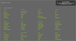Desktop Screenshot of begonya.com